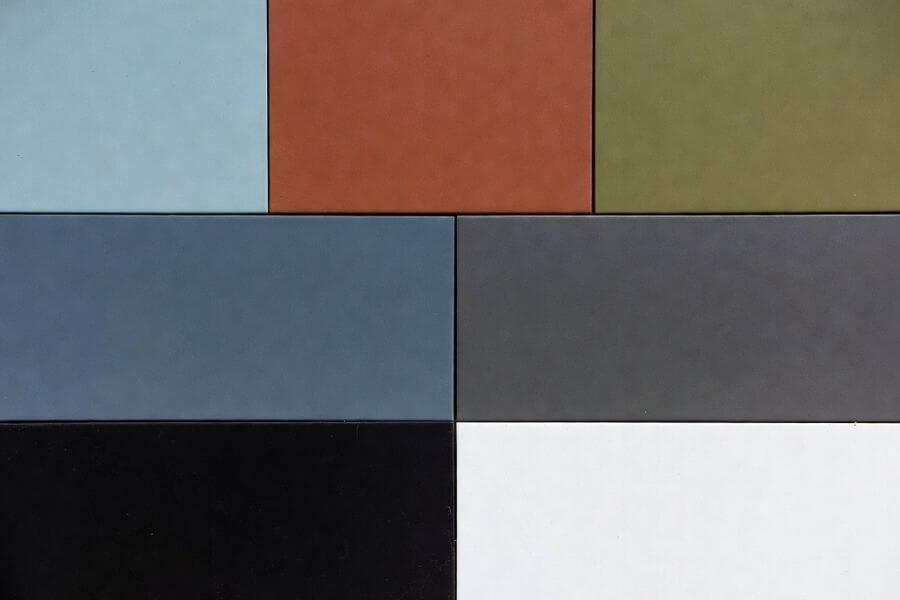 how matte finishes shape modern architectural facades with natural matte color palettes