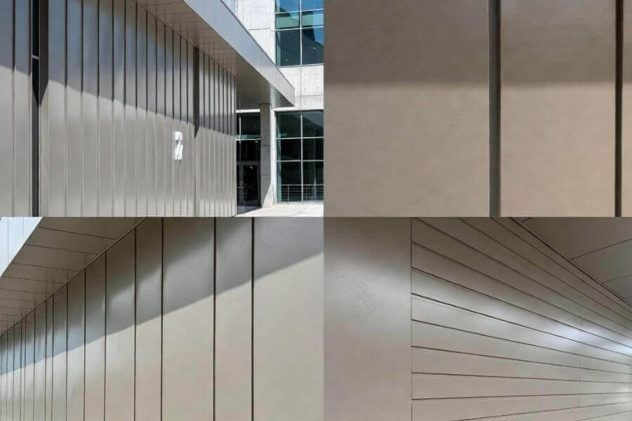 how matte finishes shape modern architectural facades across different building applications