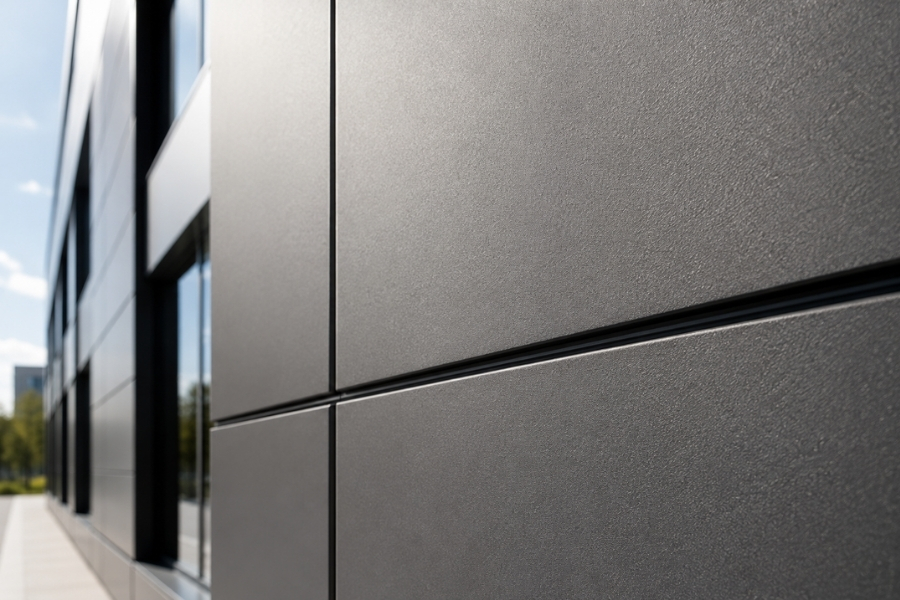 PVDF-coated aluminum cladding panel for modern façade systems PVDF-coated aluminum cladding panel for modern façade systems